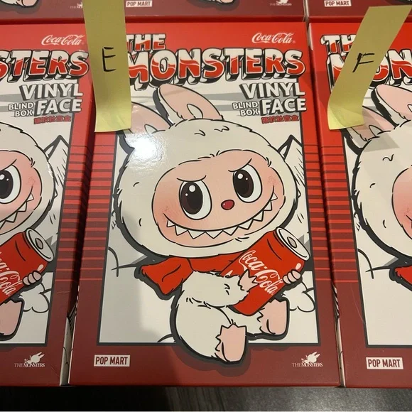 Pop Mart Labubu Coca-Cola The Monsters Vinyl Face Blind Box not opened Brand New - Picture 10 of 16